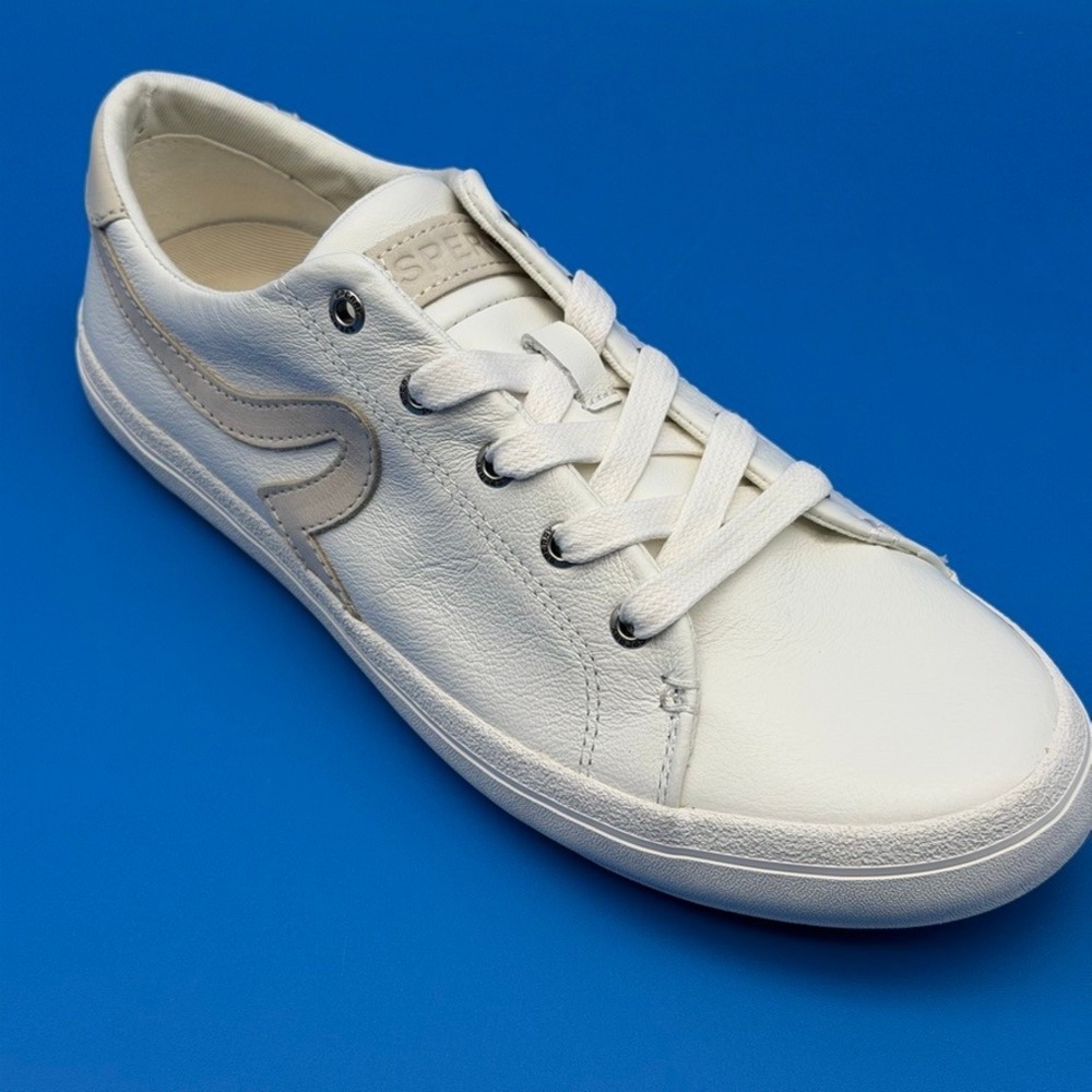 Sperry Sandy LTT Leather White STS89203 8W
